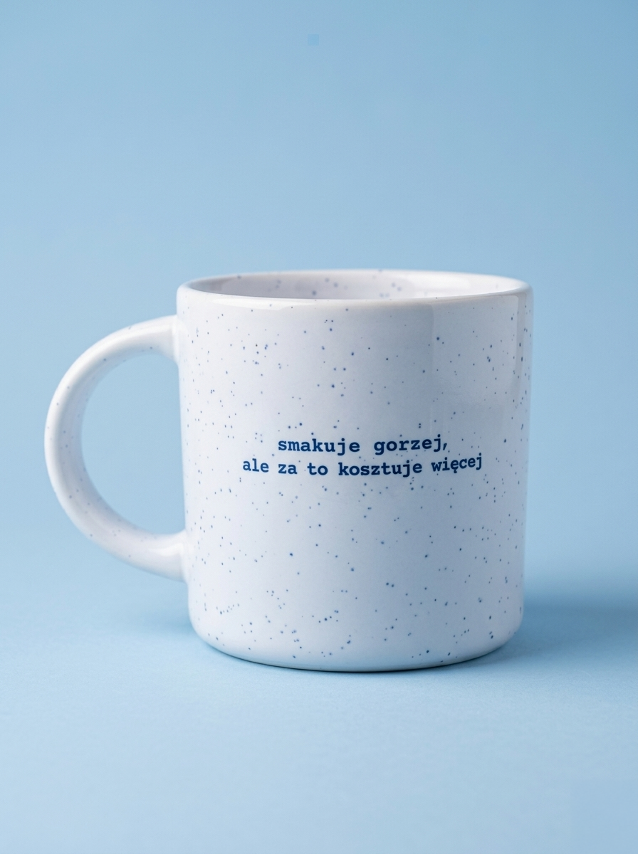 kubek – smakuje gorzej