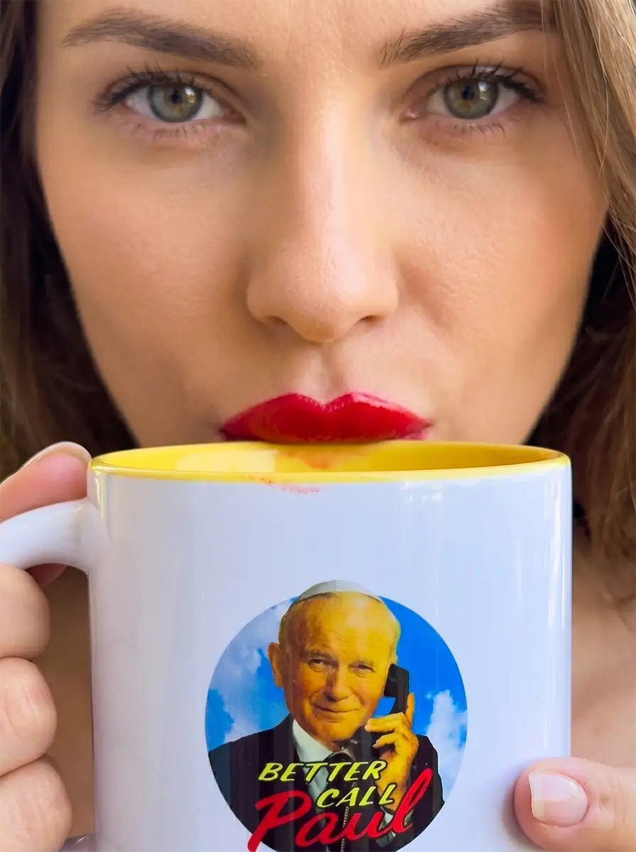 kubek papież dzwoni