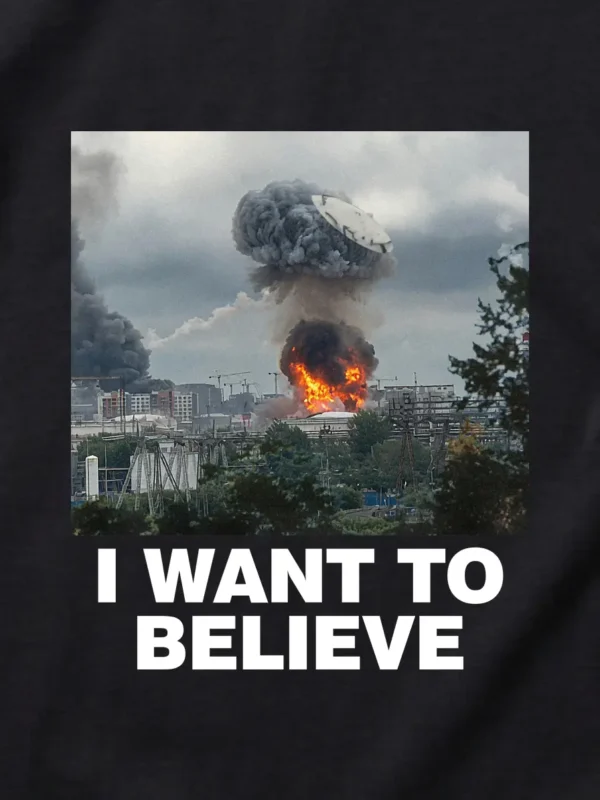tshirt I WANT TO BELIEVE