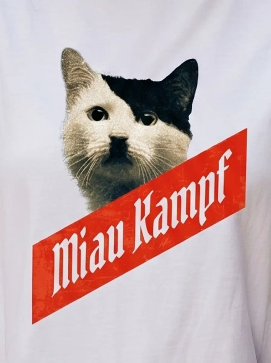 tshirt Miau Kampf