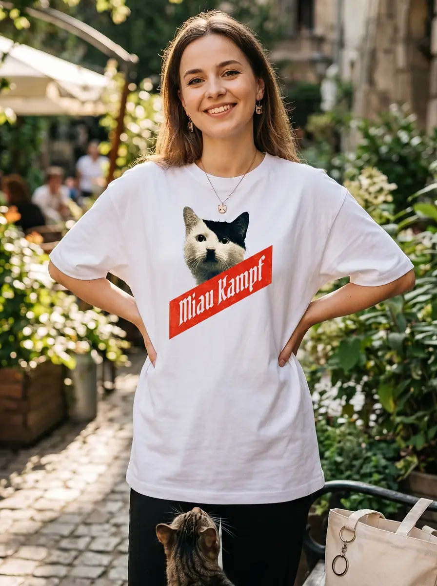 Koszulka Miau Kampf - obrazek 3