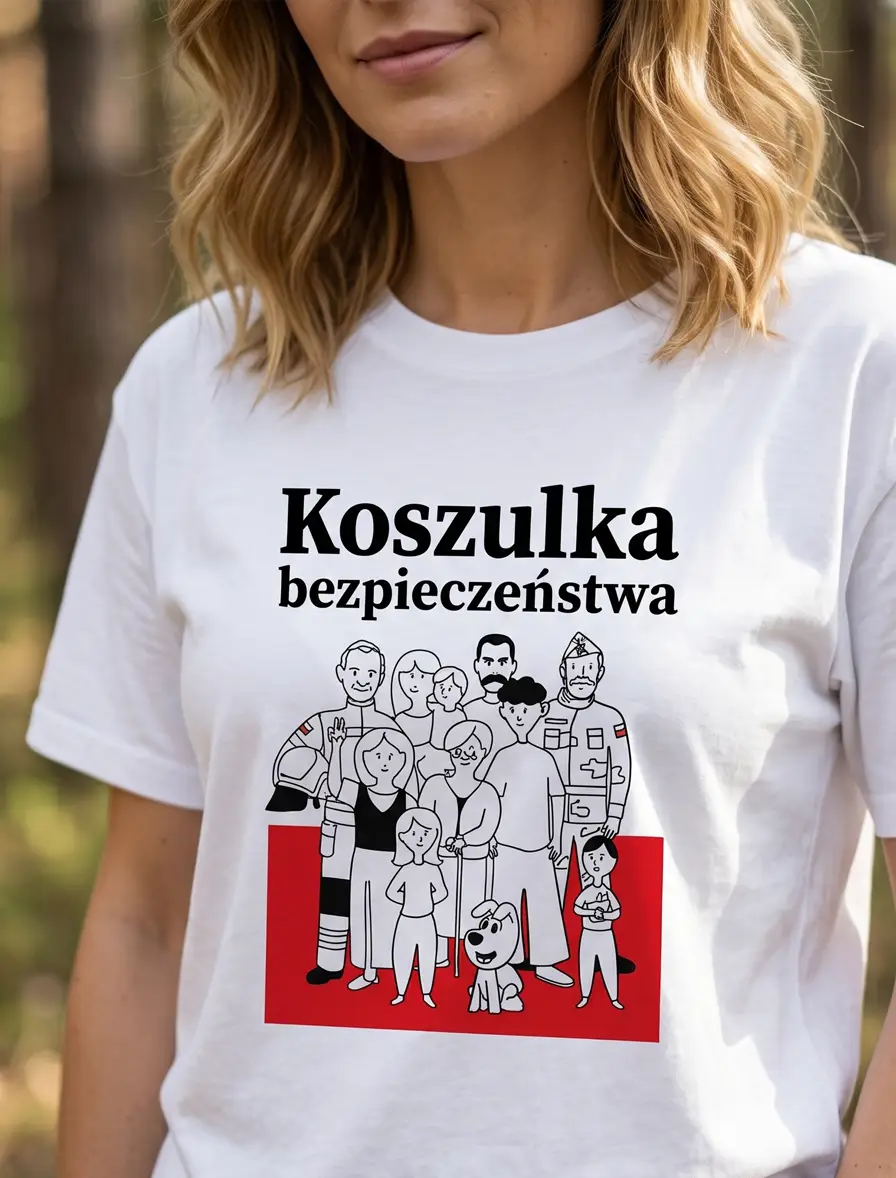 tshirt bezpieczenstwa