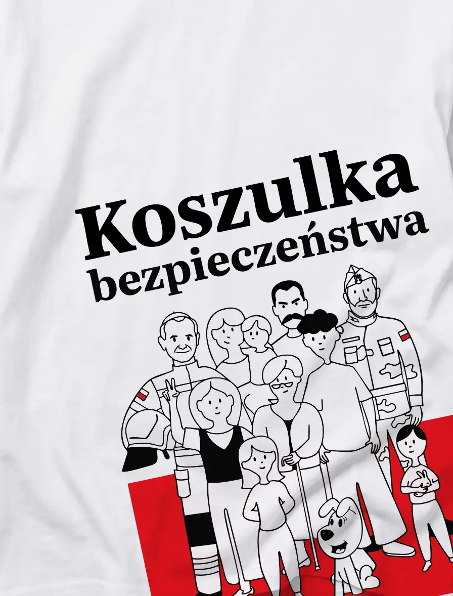 tshirt bezpieczenstwa