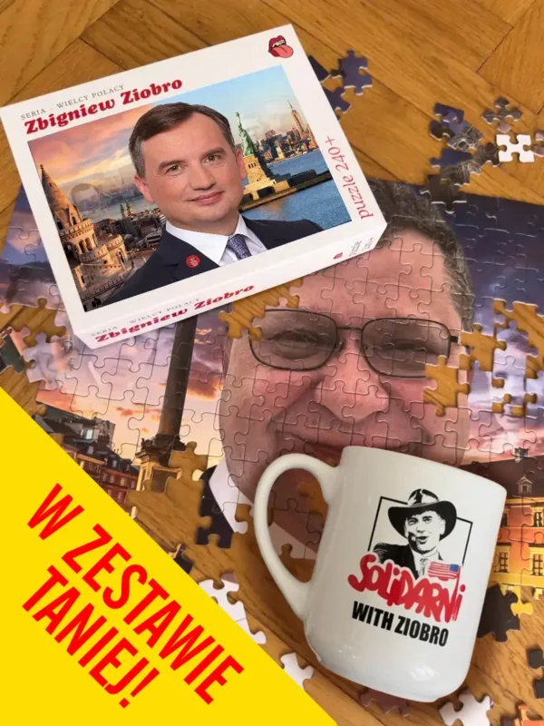 zestaw zbigniewa puzzle kubek