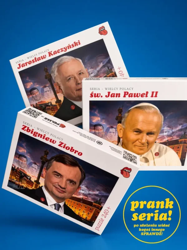 puzzle papież ziobro kaczyński