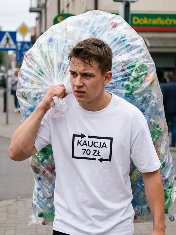 tshirt kaucja