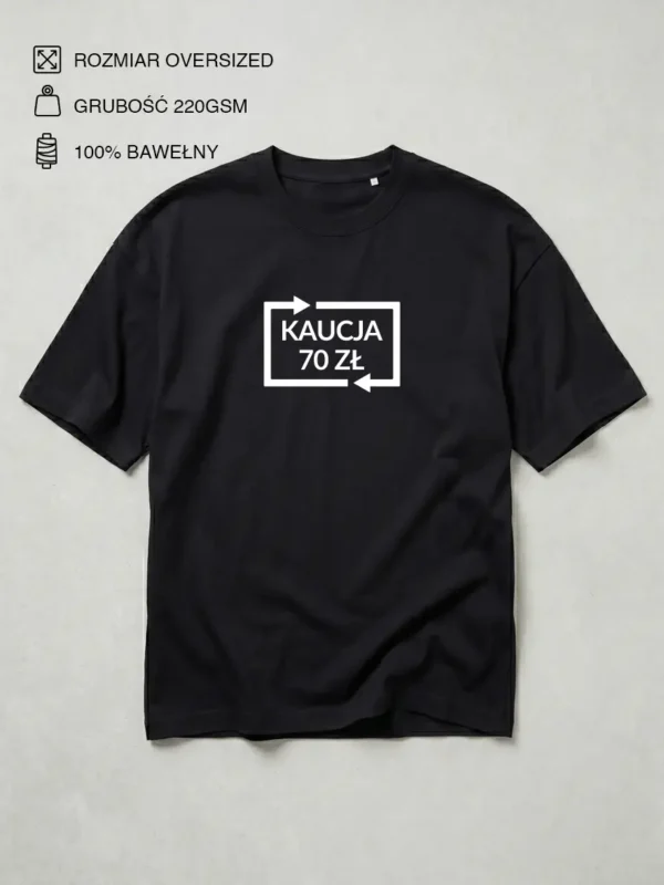 tshirt kaucja
