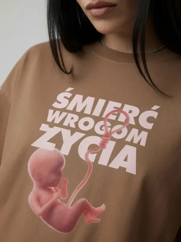 tshirt śmierć wrogom życia
