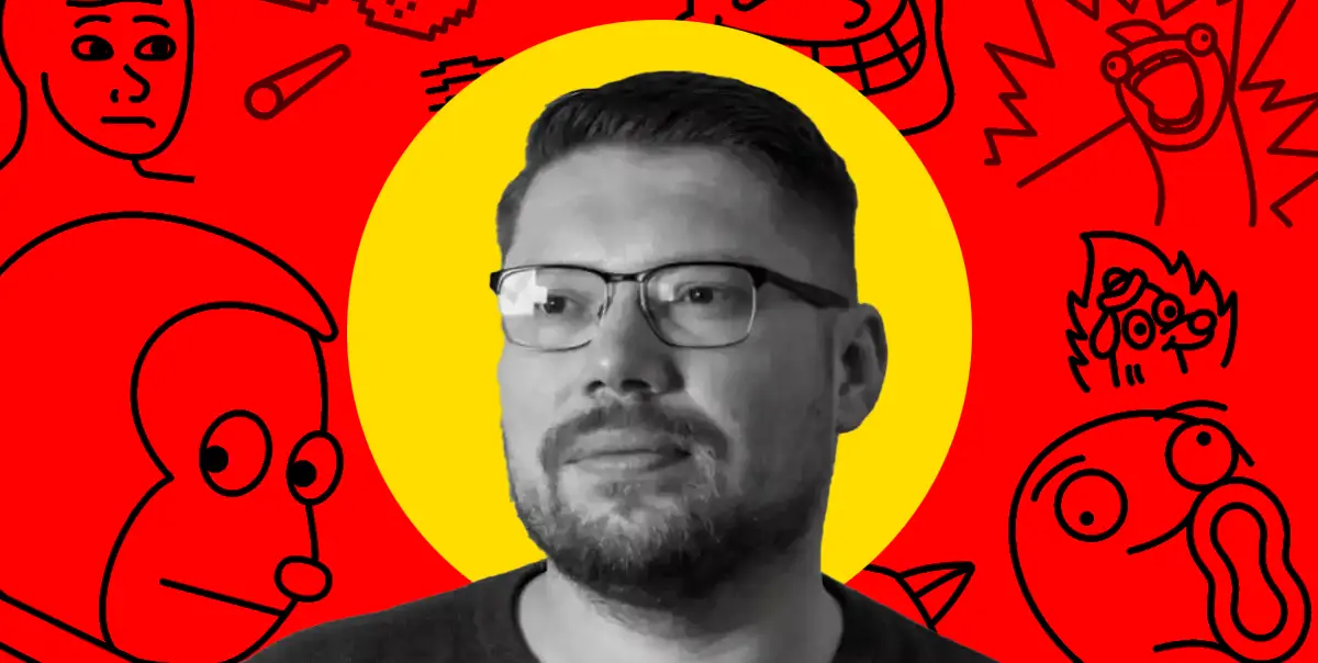 Grafika promująca twórcę Marek Kornacki